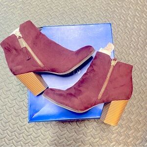 Suede Booties!
